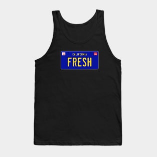 The License Plate Said Fresh Tank Top